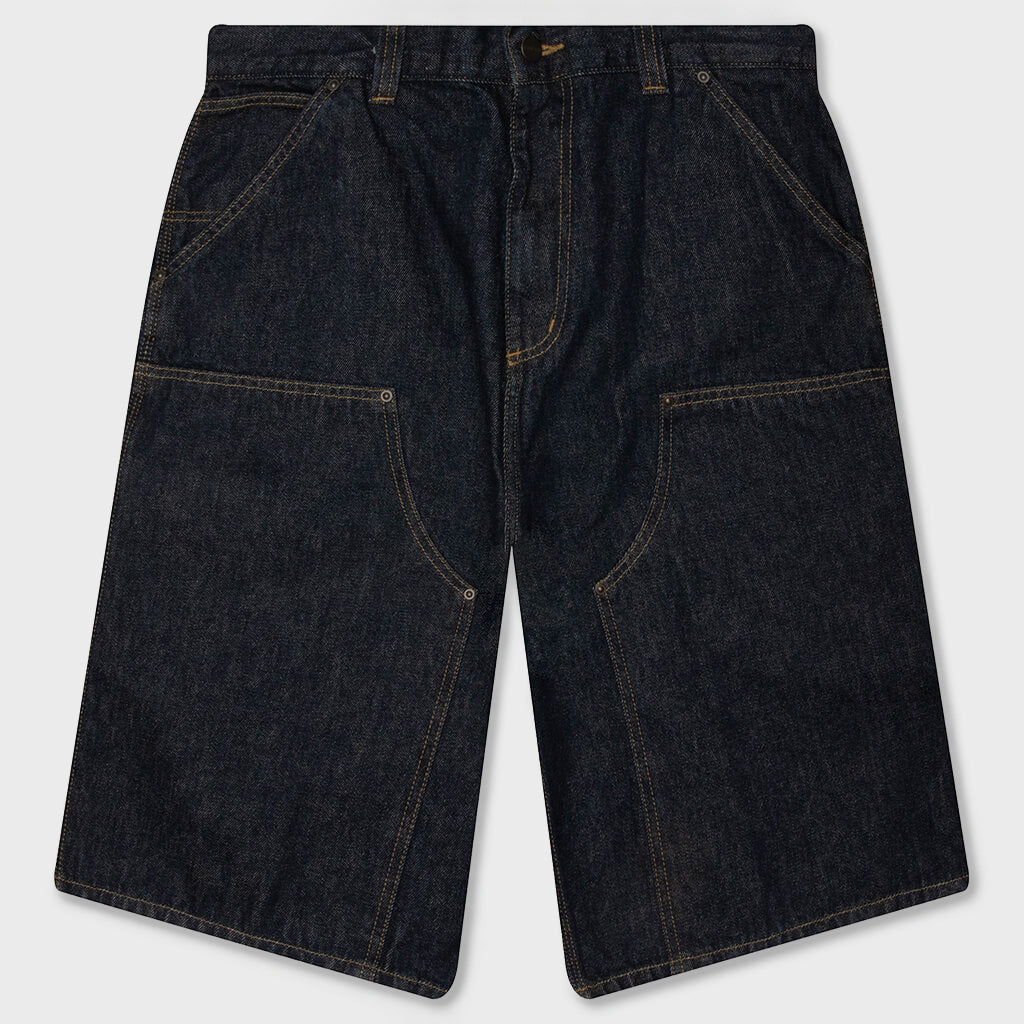 OG Double Knee Short - Blue Rinsed