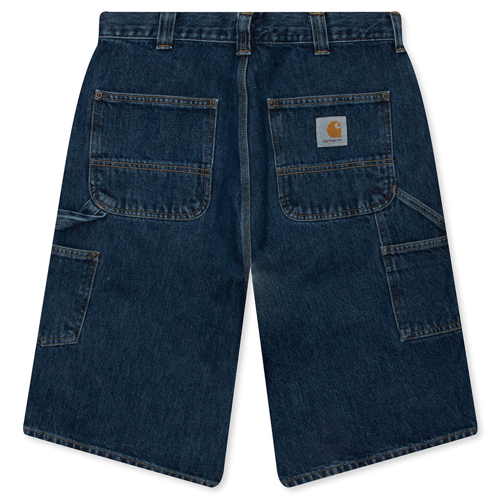 OG Double Knee Short - Blue Stone Washed