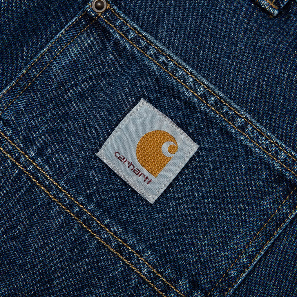 OG Double Knee Short - Blue Stone Washed