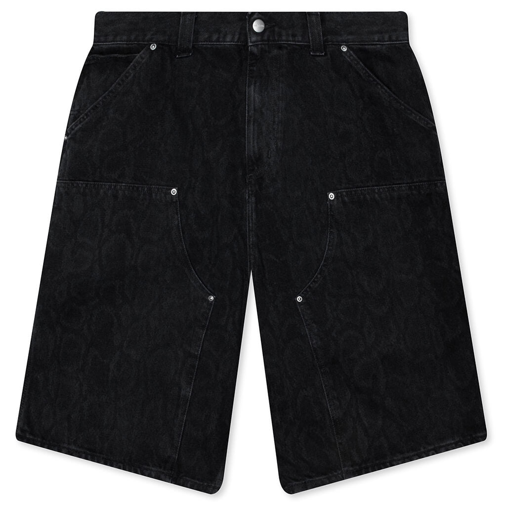 OG Double Knee Short - Snake Camo/Black