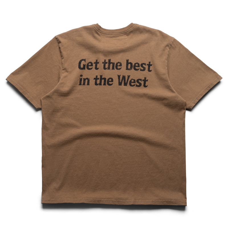 One Of These Days Best In The West Tee - Light Brown