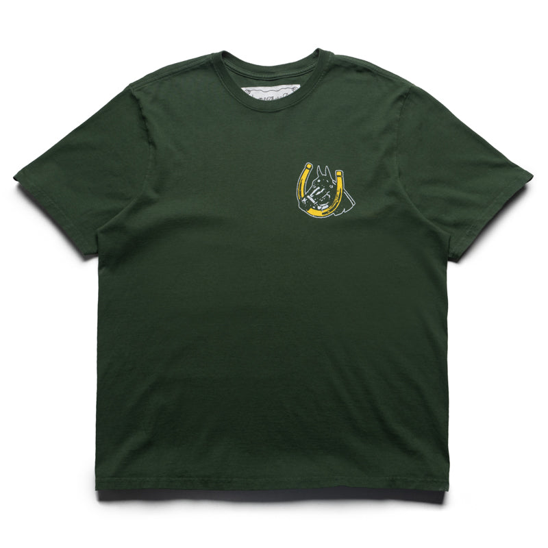 One Of These Days Valley Riders Tee - Sun Faded Washed Forest Green