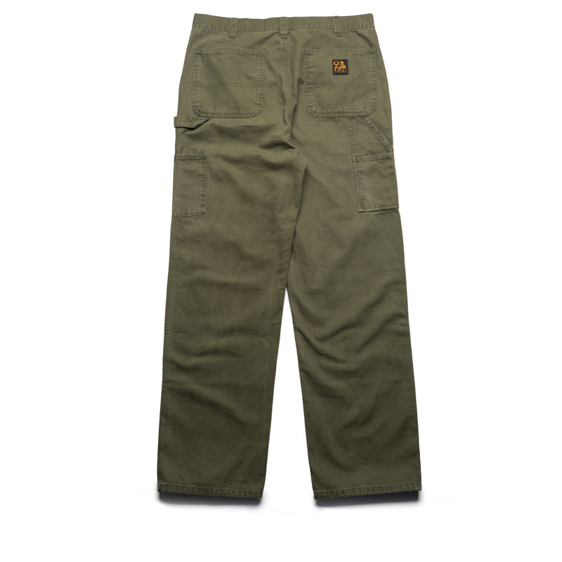 One Of These Days Canvas Double Knee Pants - Olive