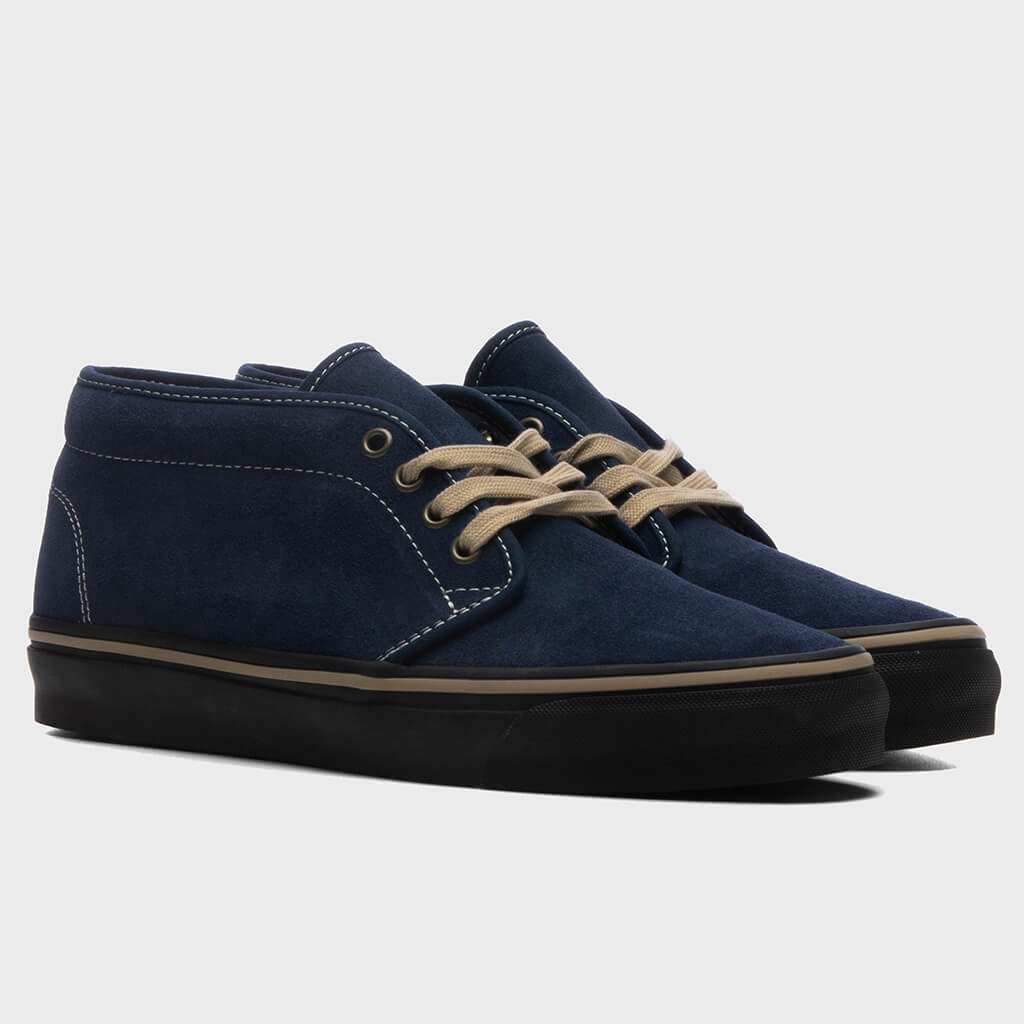 OTW Chukka 49 Vibram Suede Leather - Dress Blue