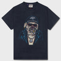 Oct Biker Dog Tee - Vintage Black