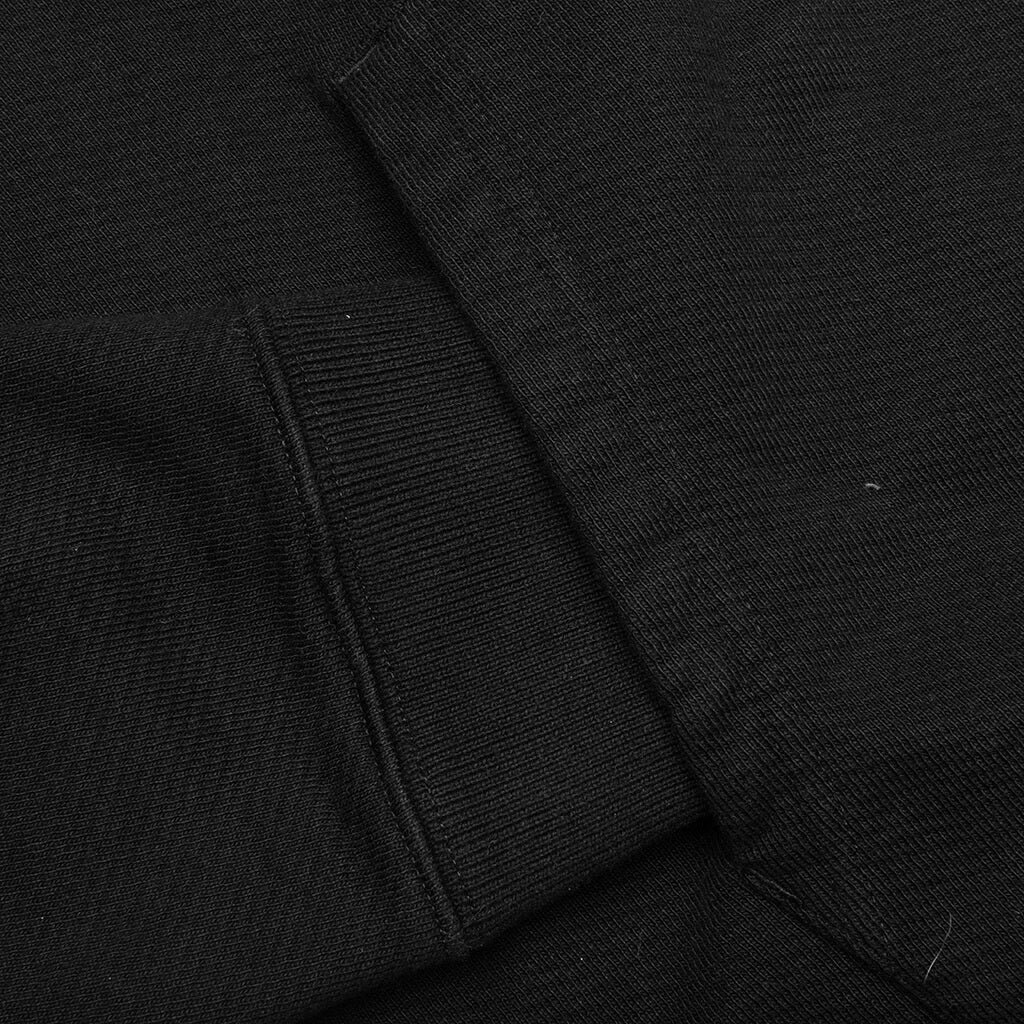 Logo Slim Hoodie - Black/White