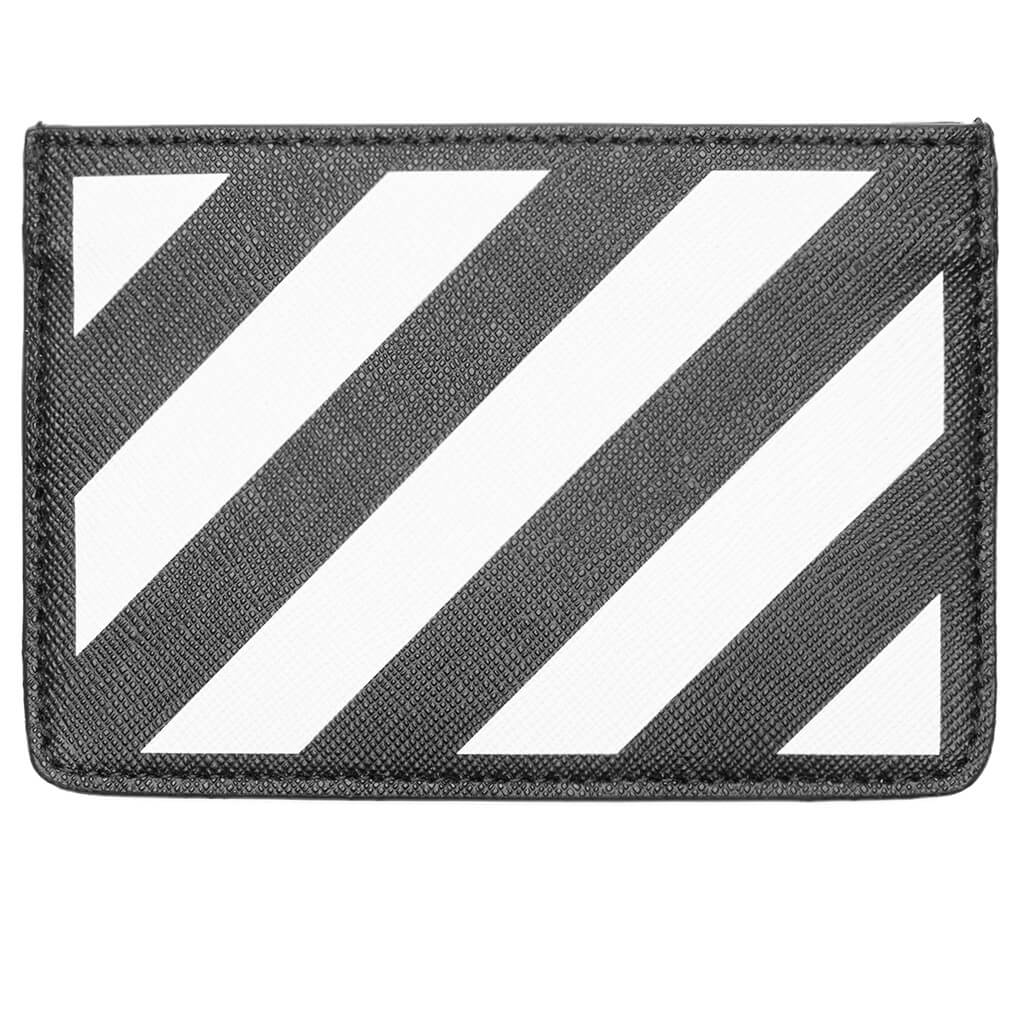 Binder Diag Saff Card Case - Black/White