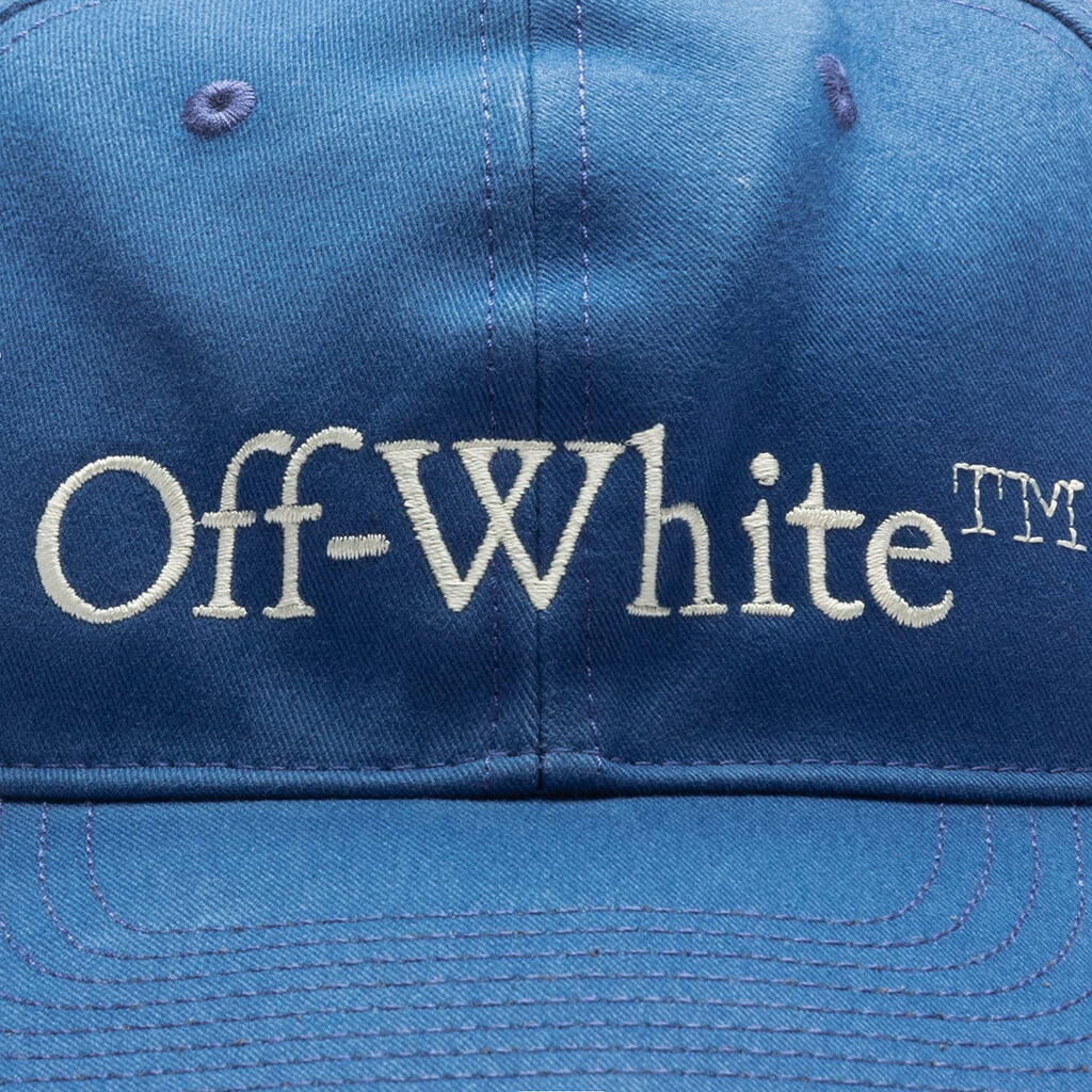 Bookish OW Baseball Cap - Blue/White