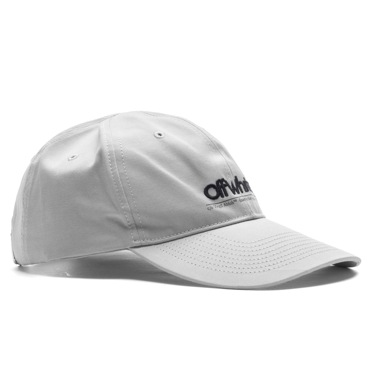 Chest Line Baseball Cap - Grey/Black