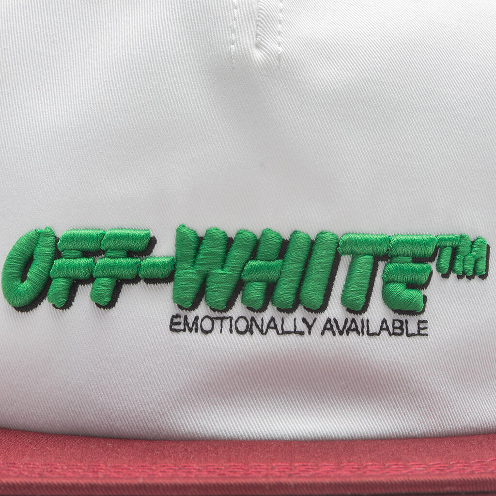 Comics Baseball Cap - White/Light Green