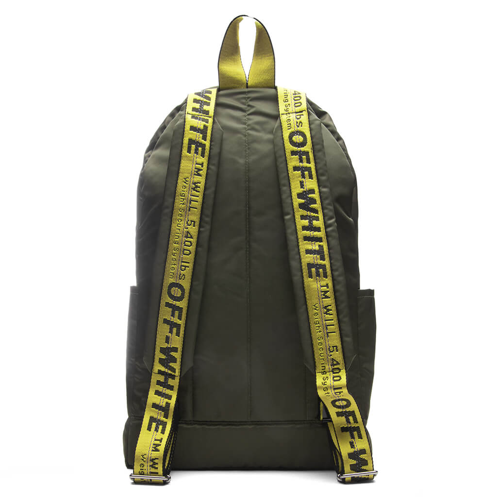 Cut Here Backpack - Green/White