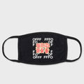 Graffiti Mask - Black/Red