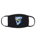 Hands Arrows Mask - Black/Light Blue