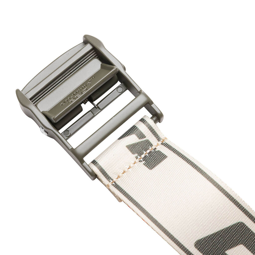 New Playful Industrial Belt H40 - Beige/Green