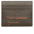 Quote Card Case - Military/Orange