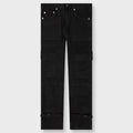 Wave Off Canvas Cargo Pant - Black/Black