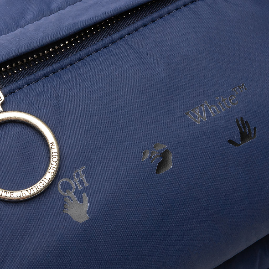 Fasten Nylon Belt Bag - Blue/No Color