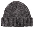 Hand Off Lurex Beanie - Magenta/Black