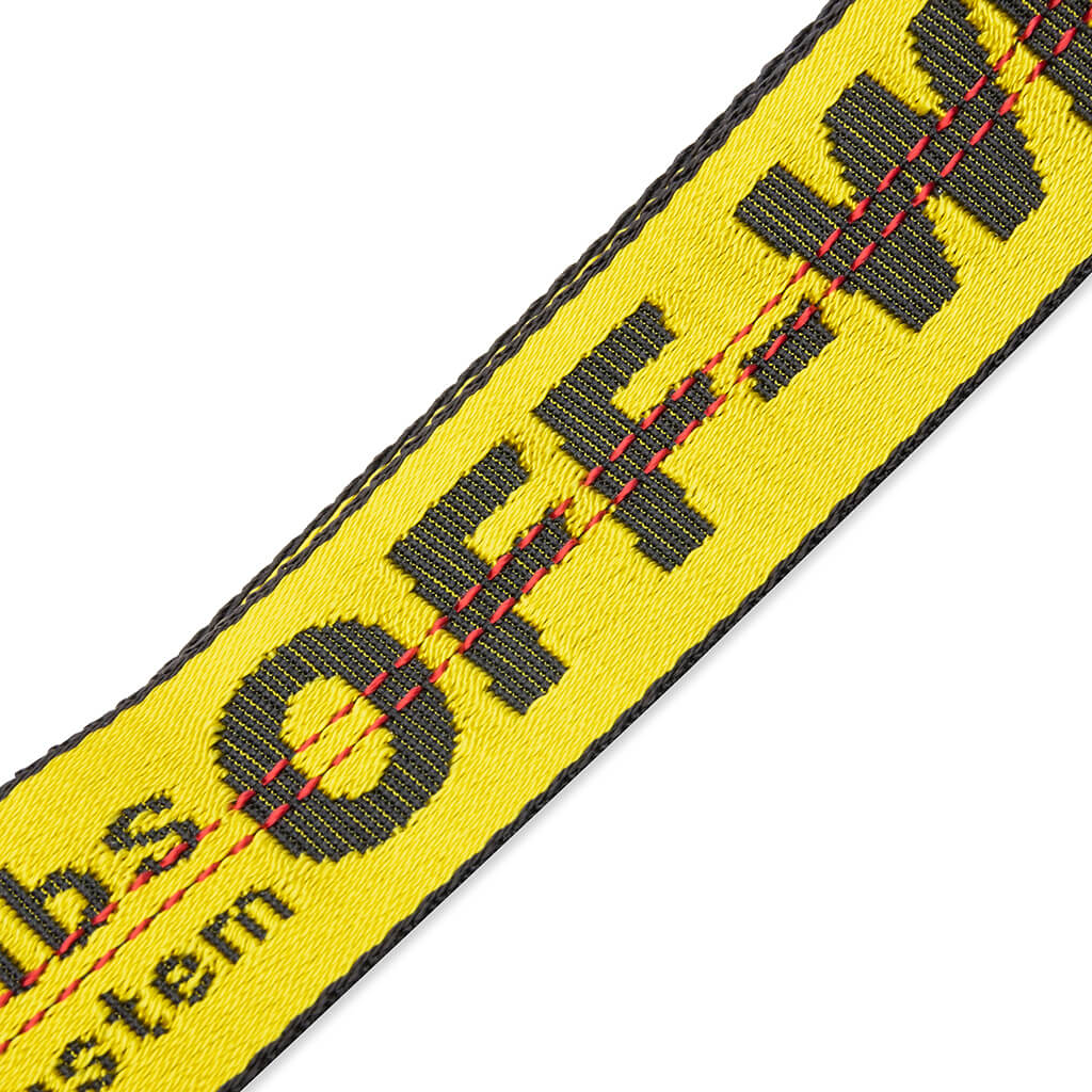 OW Logo Nylon Pouch Bag - Green/Black