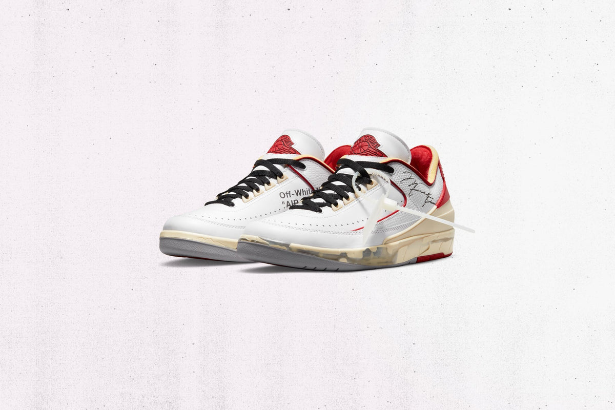 2 Retro Low SP - White/Varsity Red
