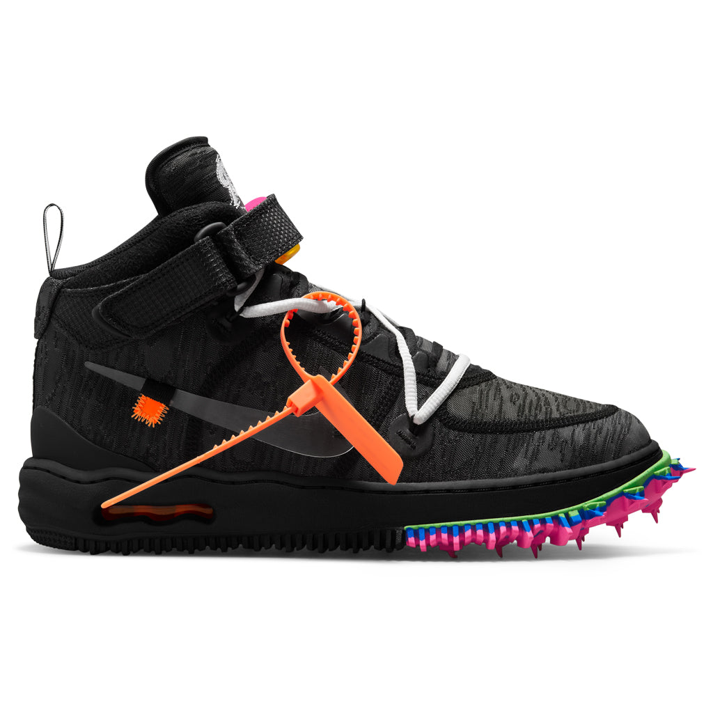 Air Force 1 Mid - Black/Clear Black