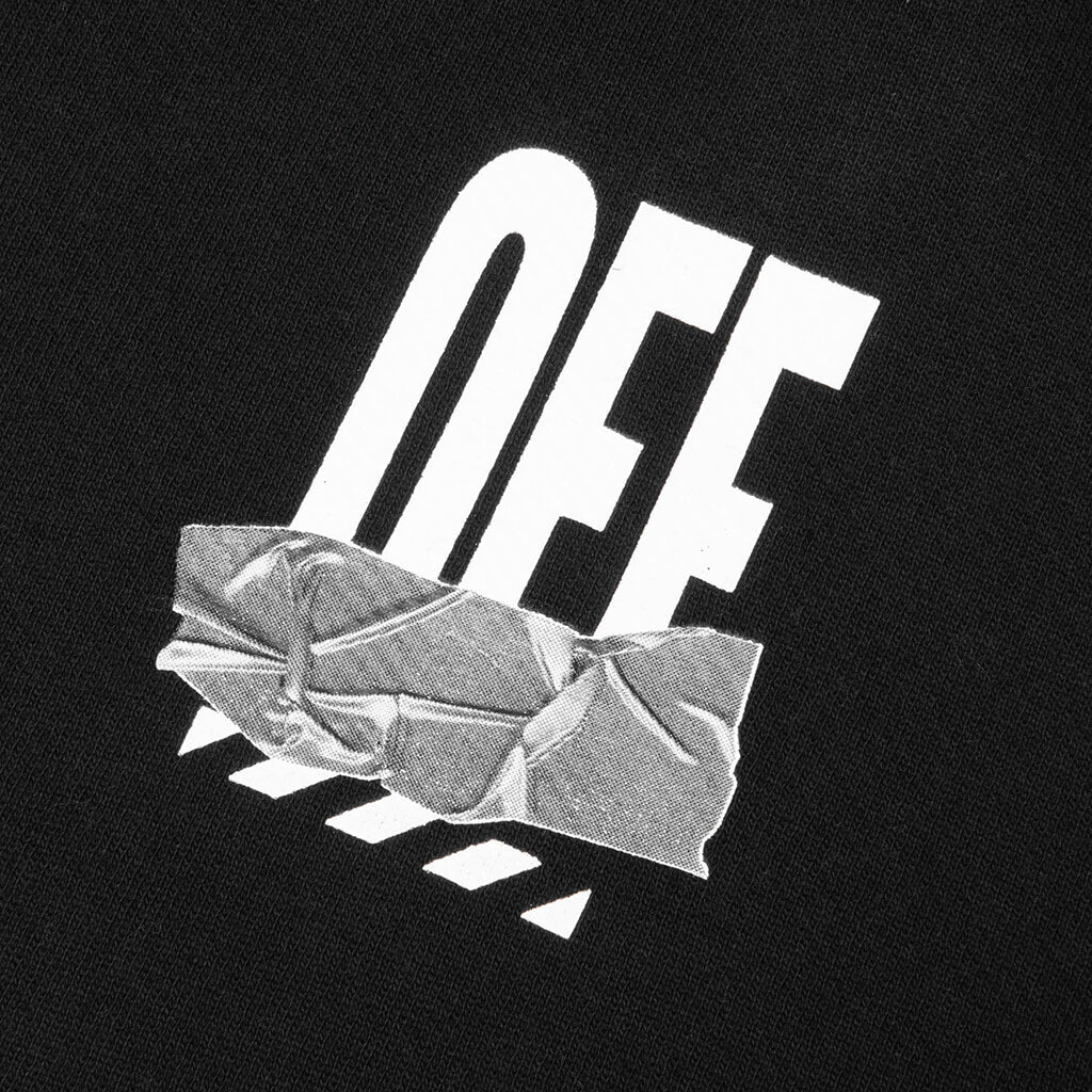 Off Active Tape Hoodie - Black