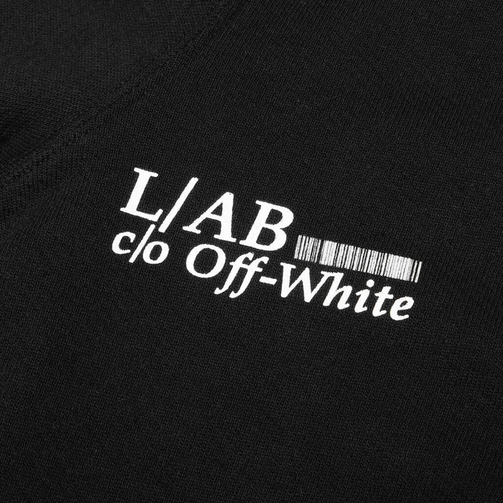 Off Active Tape Hoodie - Black