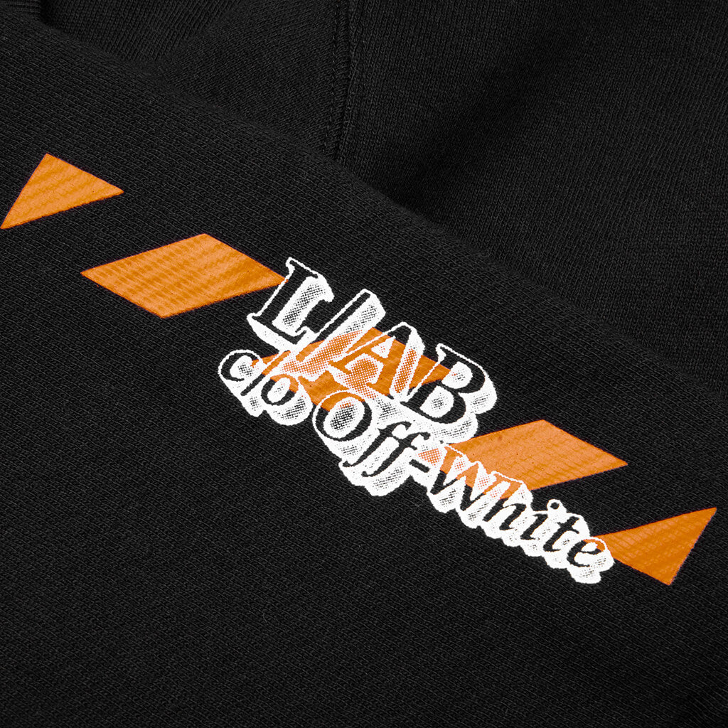 Off Active Tape Hoodie - Black