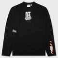 Off Active Duct Tape Long-Sleeved Tee - Black