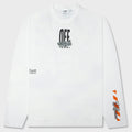 Off Active Duct Tape Long-Sleeved Tee - White