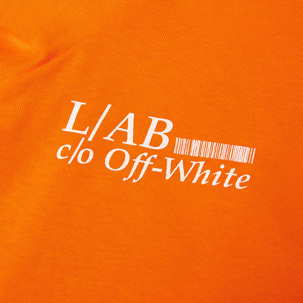 Off Active Duct Tape S/S Tee - Orange Tiger
