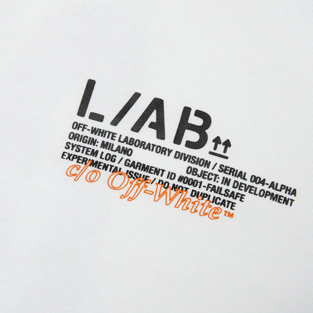 Off Active Duct Tape T-Shirt - White