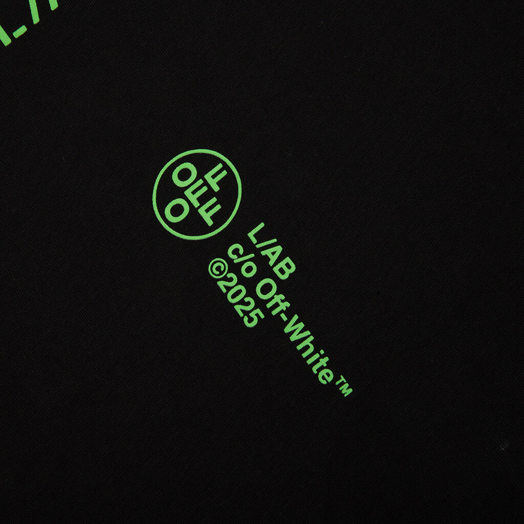 Off Stacked S/S Tee - Black