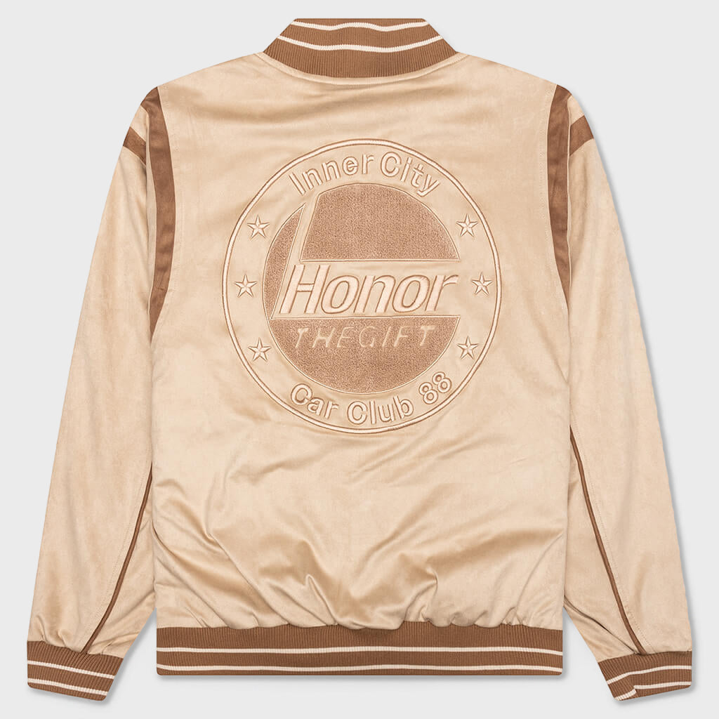 Oil Head Varsity - Tan