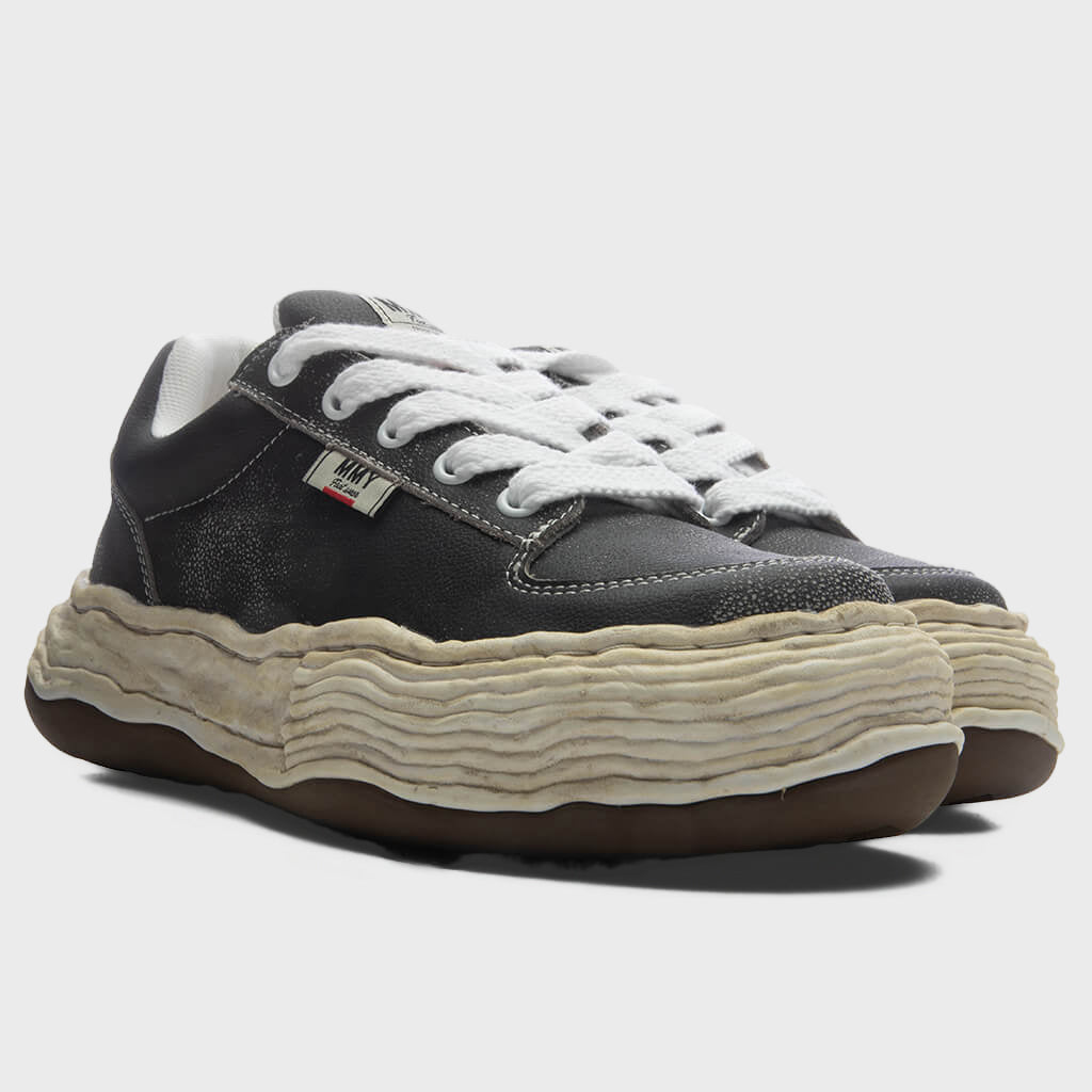 Oliver Low OG Sole Shrink Leather - Black