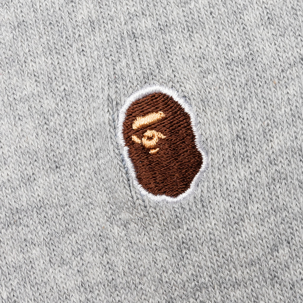 One Point Socks - Gray