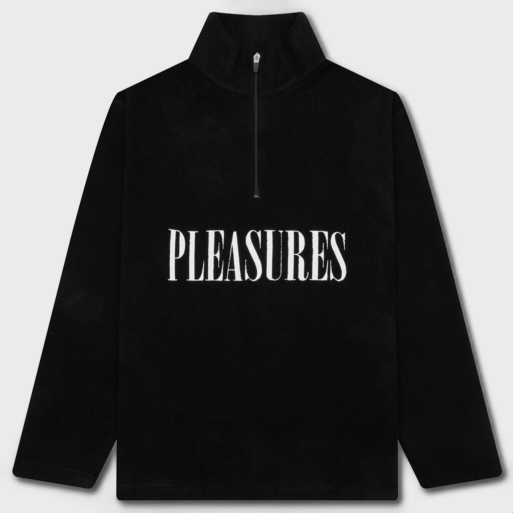 Onxy Half Zip Polar Fleece - Black