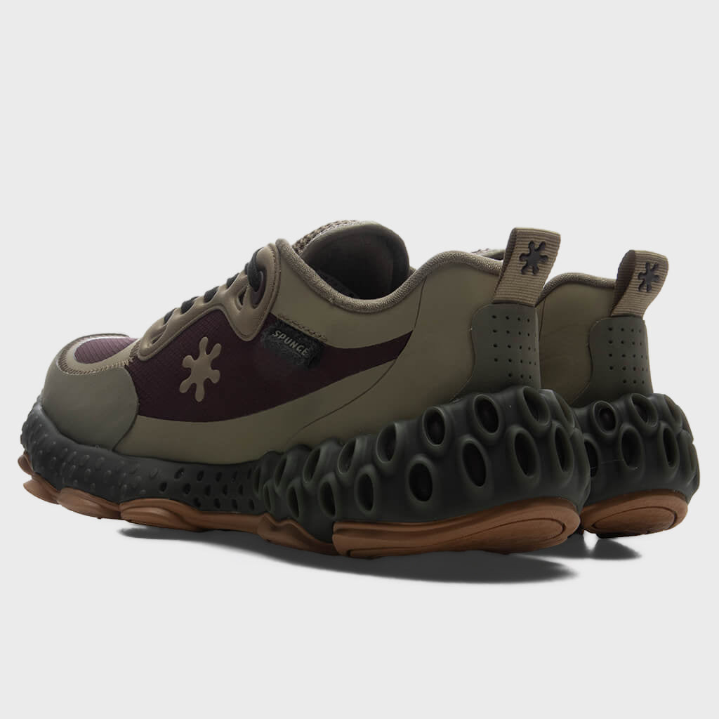 Osmosis 'Merlot' - Beige/Purple/Purple