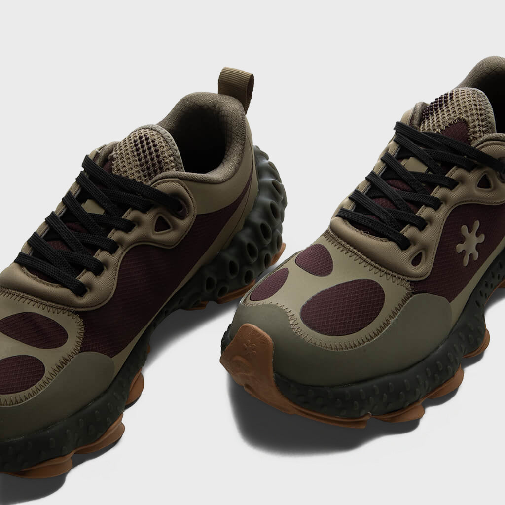 Osmosis 'Merlot' - Beige/Purple/Purple