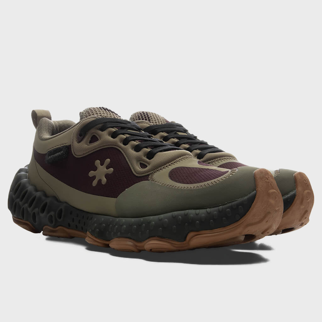 Osmosis 'Merlot' - Beige/Purple/Purple