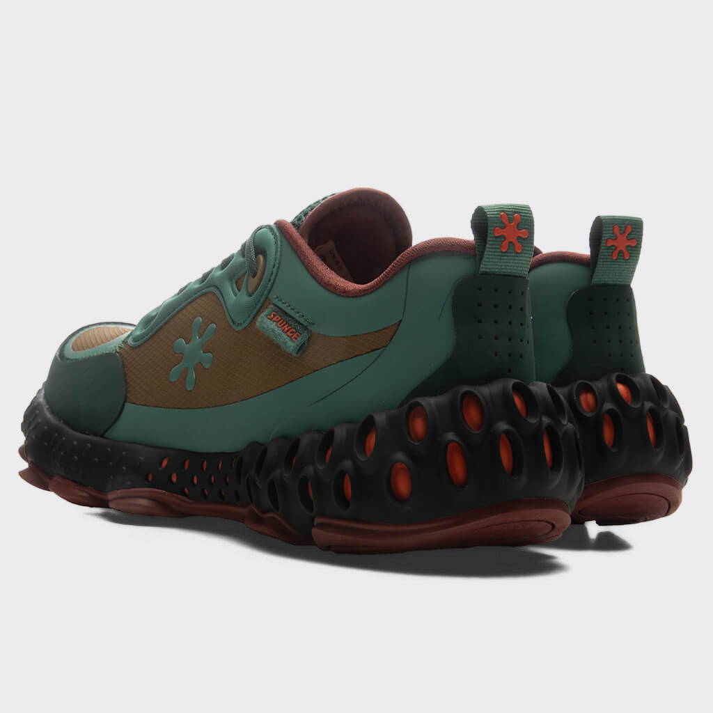 Osmosis 'Mung' - Green/Tan/Orange