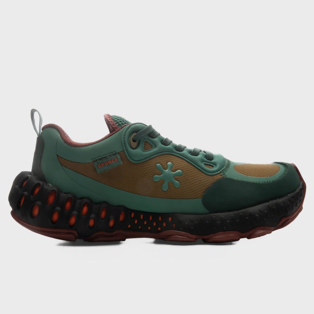 Osmosis 'Mung' - Green/Tan/Orange