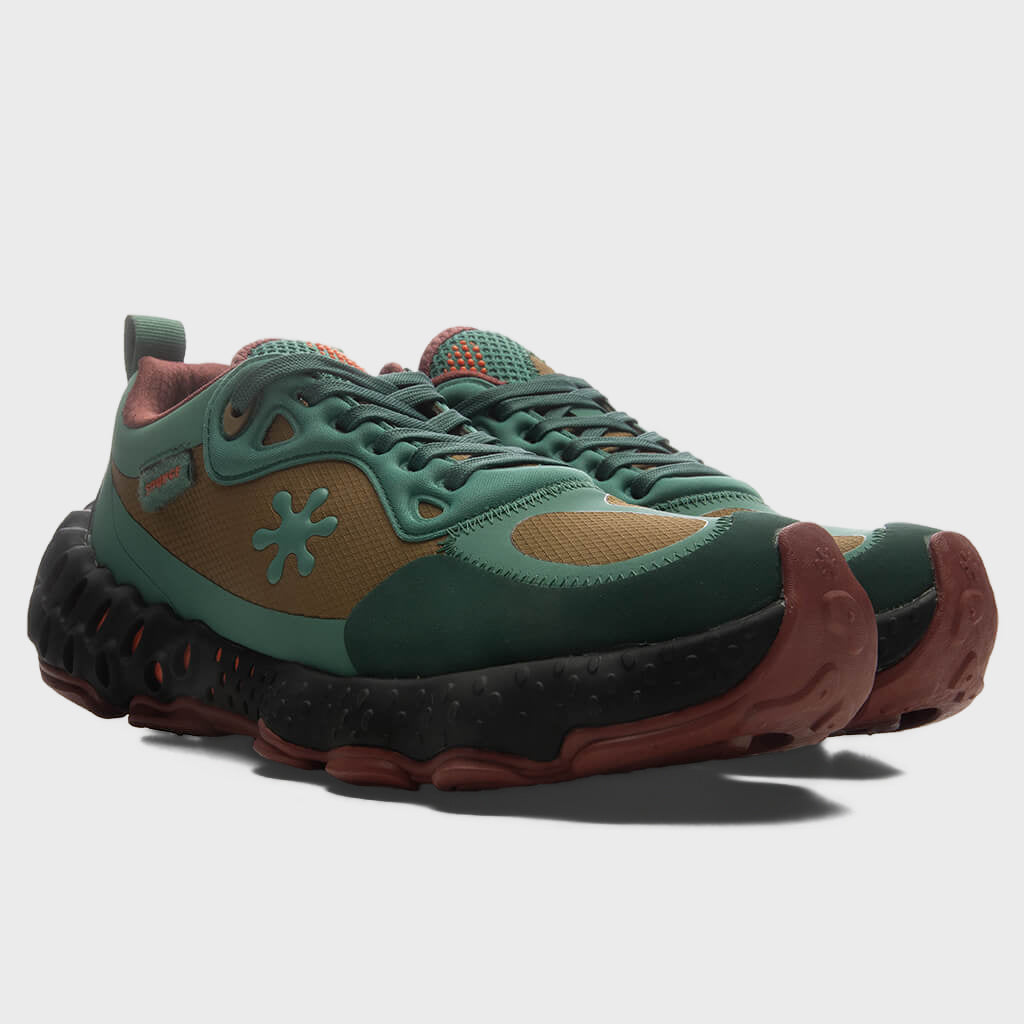 Osmosis 'Mung' - Green/Tan/Orange
