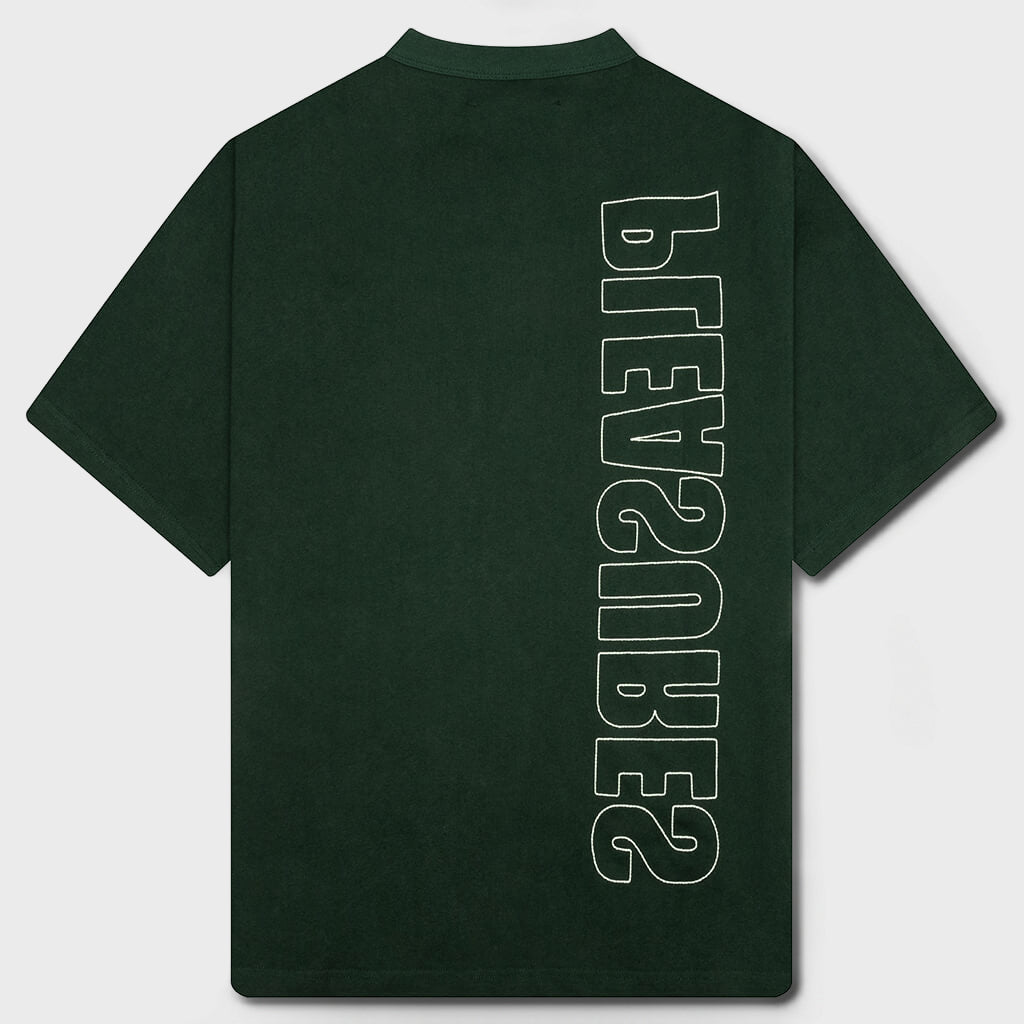 Outline Heavyweight T-Shirt - Forest Green