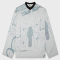 Outta Time Moto Jersey - Grey/Blue