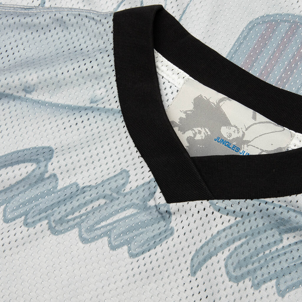 Outta Time Moto Jersey - Grey/Blue
