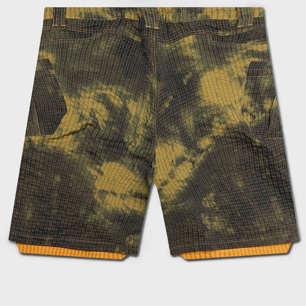 Oval Tactical Cargo Shorts - Yellow