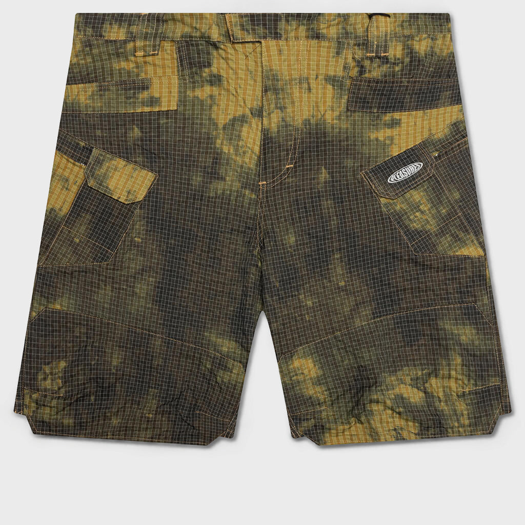 Oval Tactical Cargo Shorts - Yellow