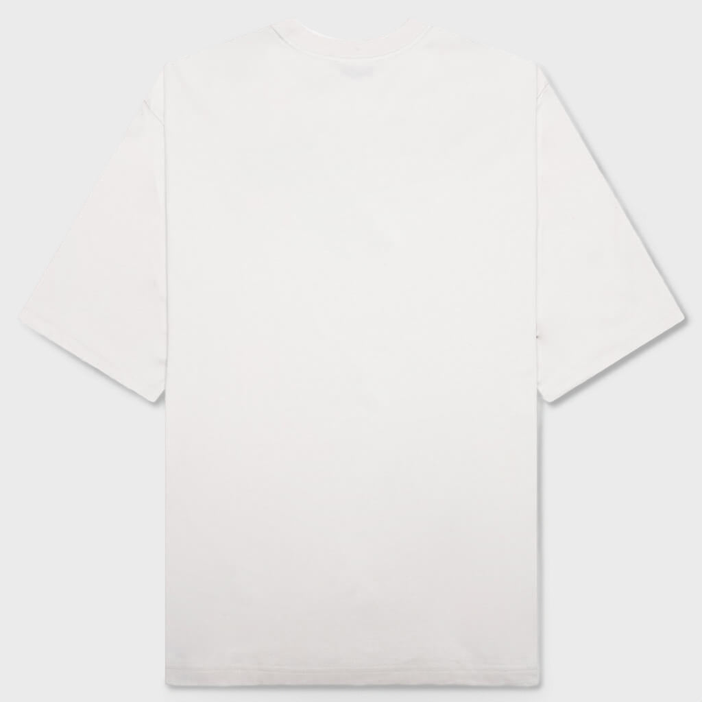 Oversized Fit Tee Shirt - Mastic
