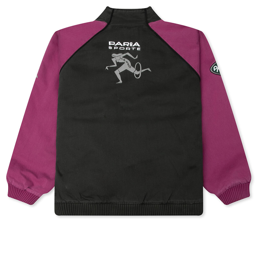 Owl Meets Rat Racing Jacket - Purple Pink